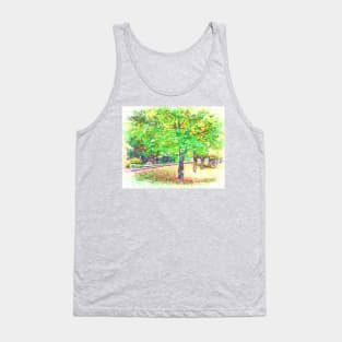 The Tracks Through The Trees Tank Top